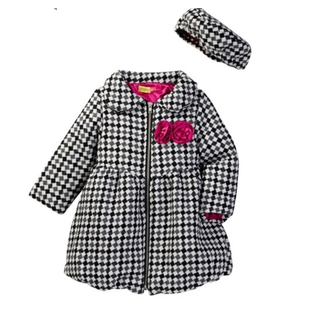 Penelope Mack Baby Girl Winter Jacket, 18 month